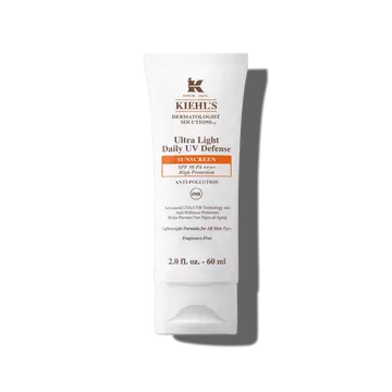 Butelka 30 ml Kiehl’s Ultra-Light Daily UV Defense na białym tle.