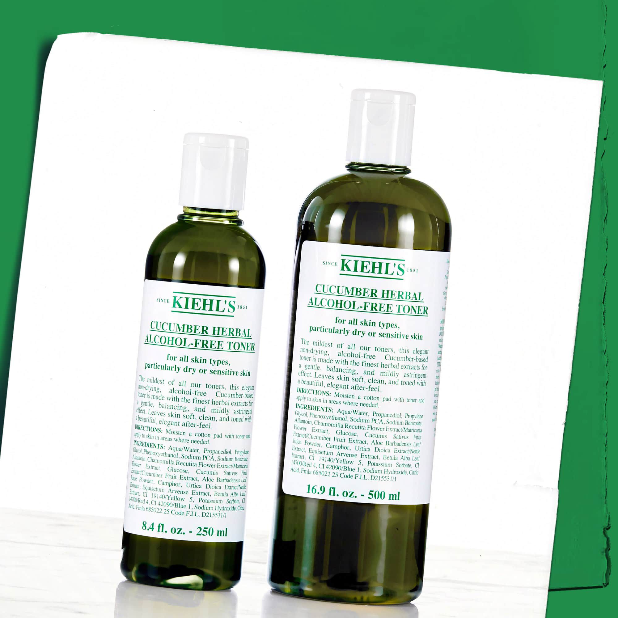 Cucumber Herbal Alcohol-Free Toner - Bezalkoholowy tonik do cery suchej i wrażliwej