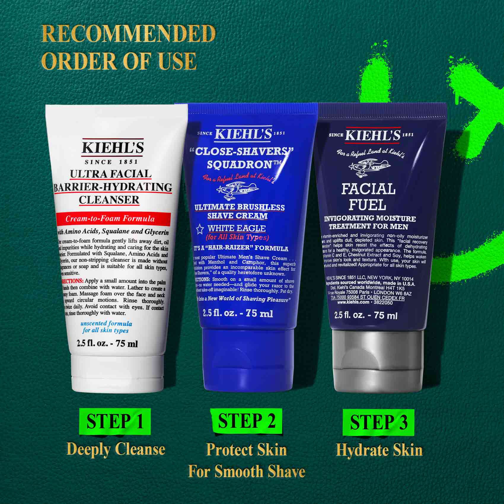 Your 5 O'clock Shadow Shavers - Zestaw kosmetykow do pielęgnacji twarzy dla mężczyzn