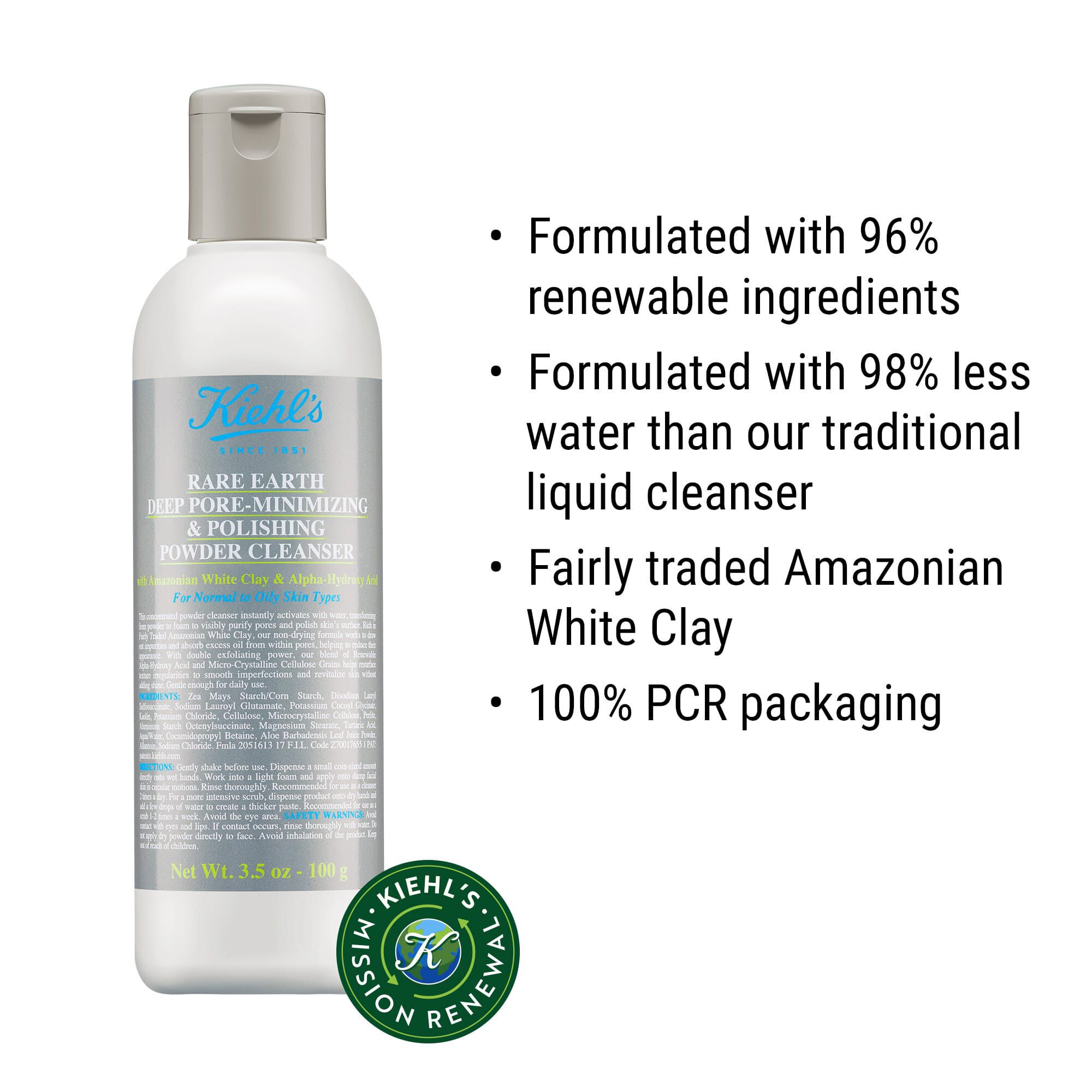 Rare Earth Deep Pore-Minimizing & Polishing Powder Cleanser - Puder do mycia twarzy minimalizujący pory