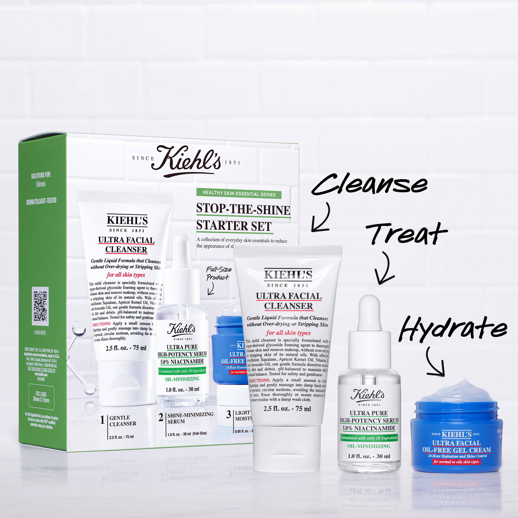 Stop-The-Shine Starter Set - Zestaw Redukujący Niedoskonałości