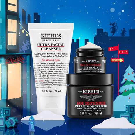 Age Defenders for Him Gift Set - Zestaw Formuł Przeciwstarzeniowych Dla Mężczyzn w Limitowanej Edycji Świątecznej