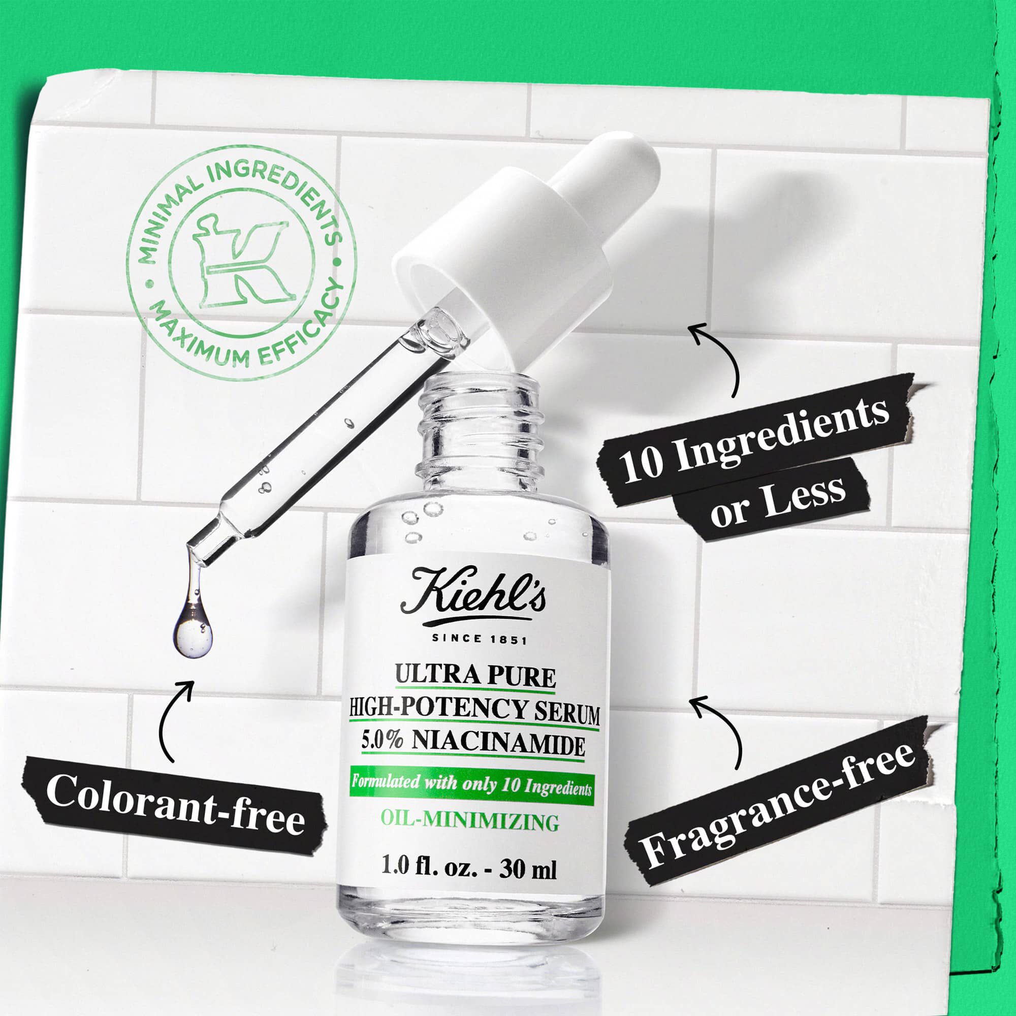 Serum Ultra Pure – mniej niż 10 składnikow, bezzapachowe, bez barwnikow