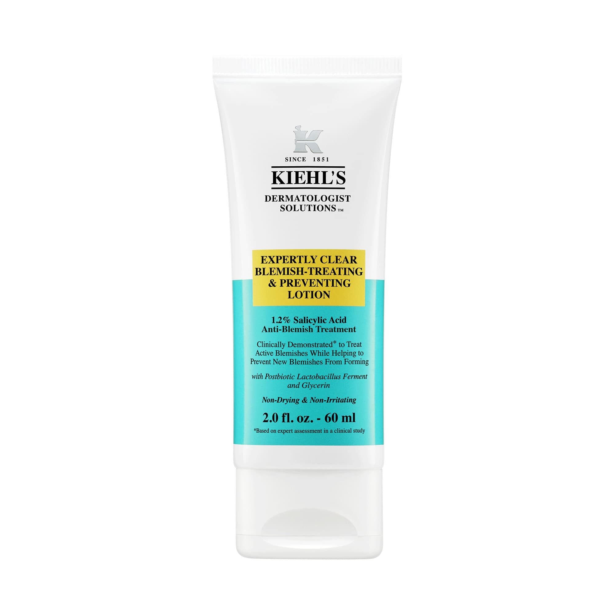 Kiehl's Dermatologist Solutions Expertly Clear Blemish-Treating & Preventing Lotion krem do twarzy do skóry trądzikowej dla kobiet 60 ml można nabyć na stronie Kiehls.pl