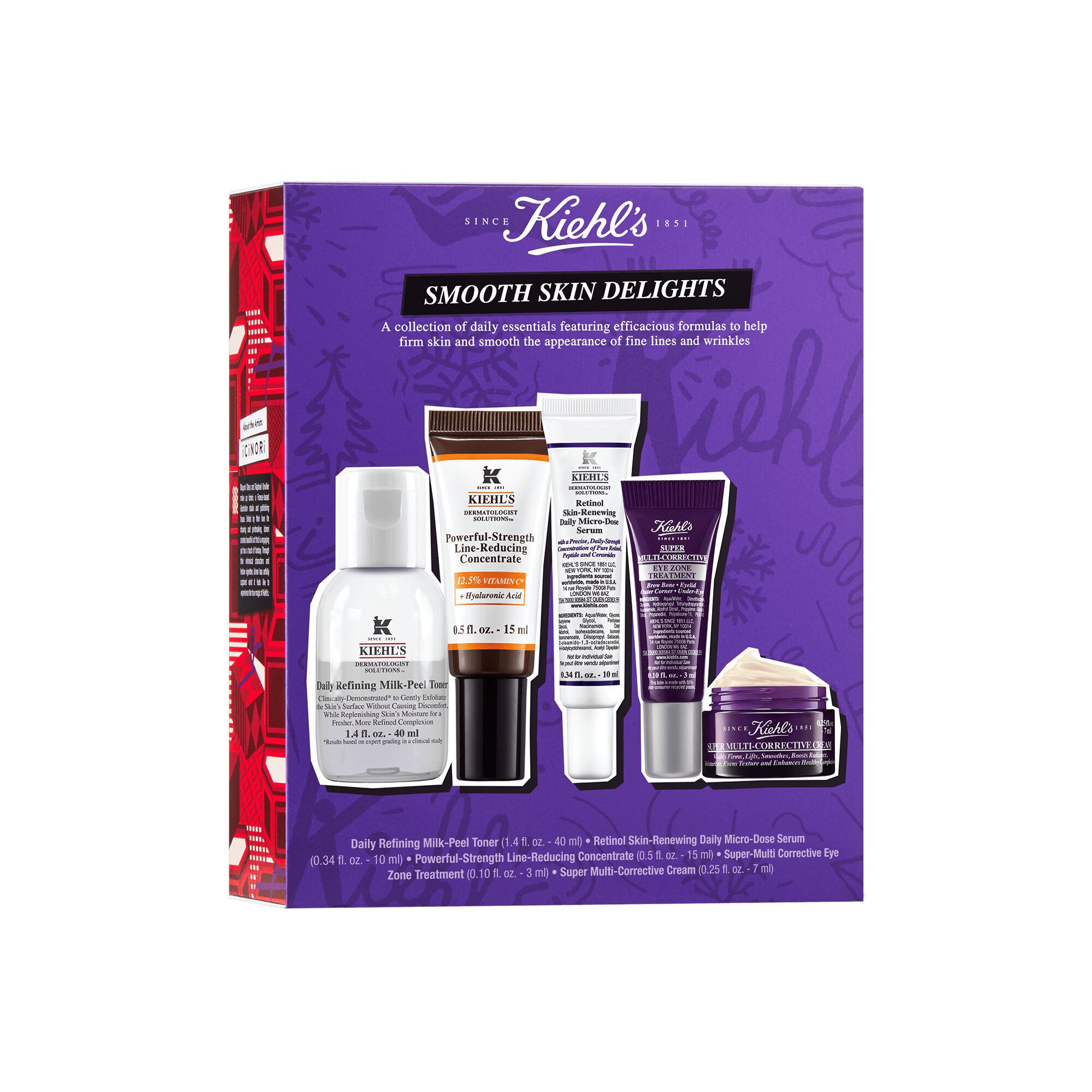 Smooth Skin Delights - Zestaw Formuł Przeciwzmarszczkowych w Limitowanej Edycji Świątecznej