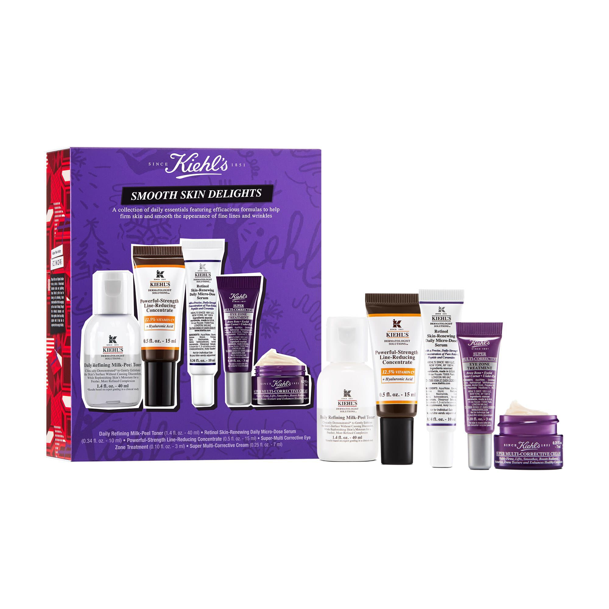 Smooth Skin Delights - Zestaw Formuł Przeciwzmarszczkowych w Limitowanej Edycji Świątecznej