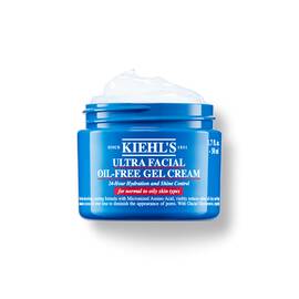 Słoiczek 50 ml żelu-kremu Kiehl's Ultra Facial Oil-Free Gel Cream na białym tle.