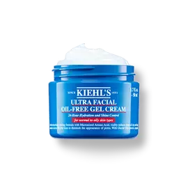 Słoiczek 50 ml żelu-kremu Kiehl's Ultra Facial Oil-Free Gel Cream na białym tle.