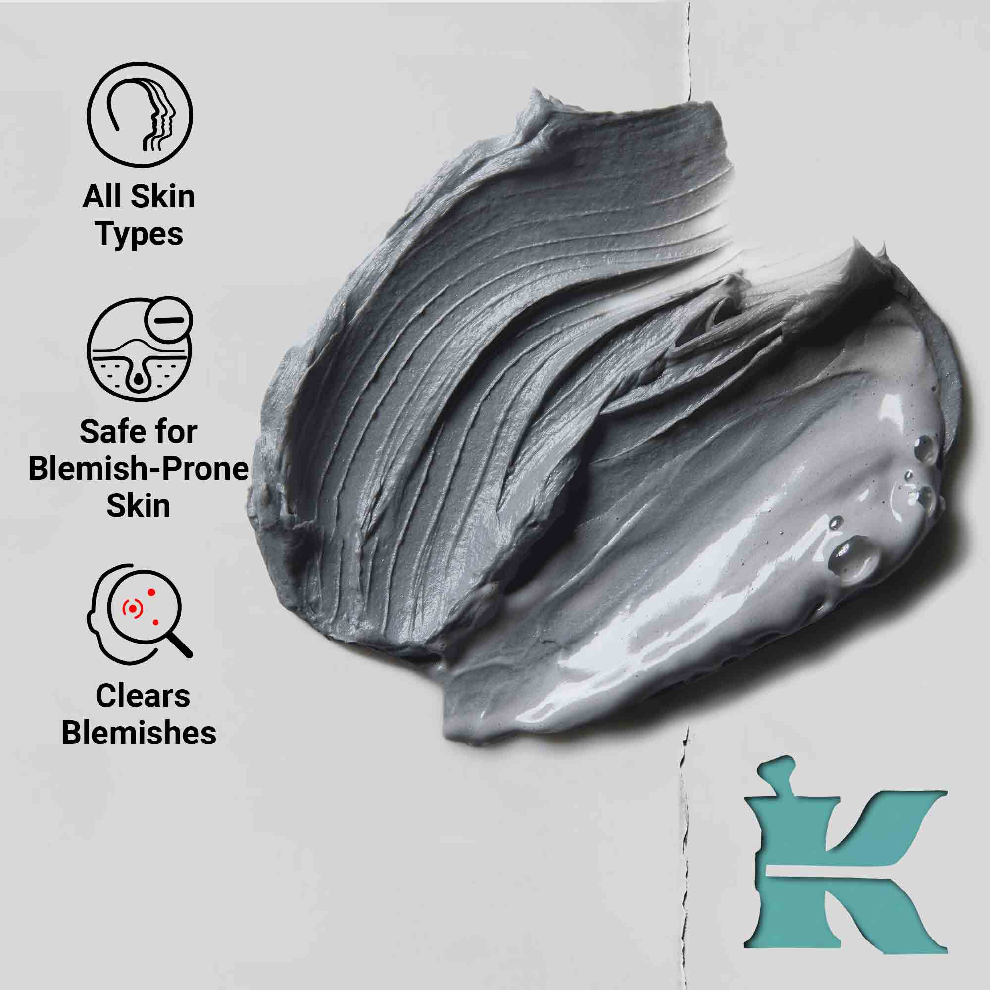 Gently Effective Blemish-Treating Cleansing Paste - Niewysuszająca pasta oczyszczająca z węglem