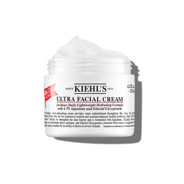 Zdjęcie otwartego słoiczka kremu Kiehl's Ultra Facial Cream