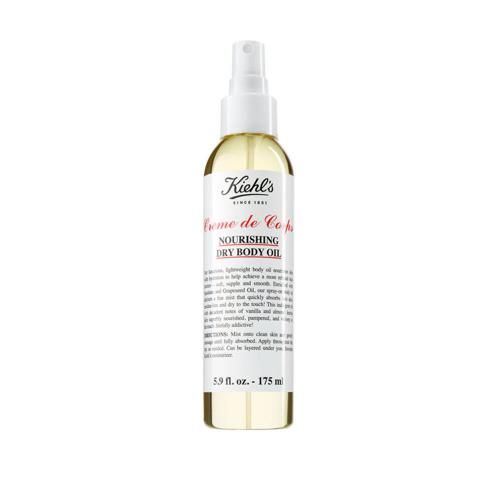 Kiehl's Creme de Corps Nourishing Dry Body Oil odżywczy suchy olejek do ciała 175 ml można nabyć na stronie Kiehls.pl