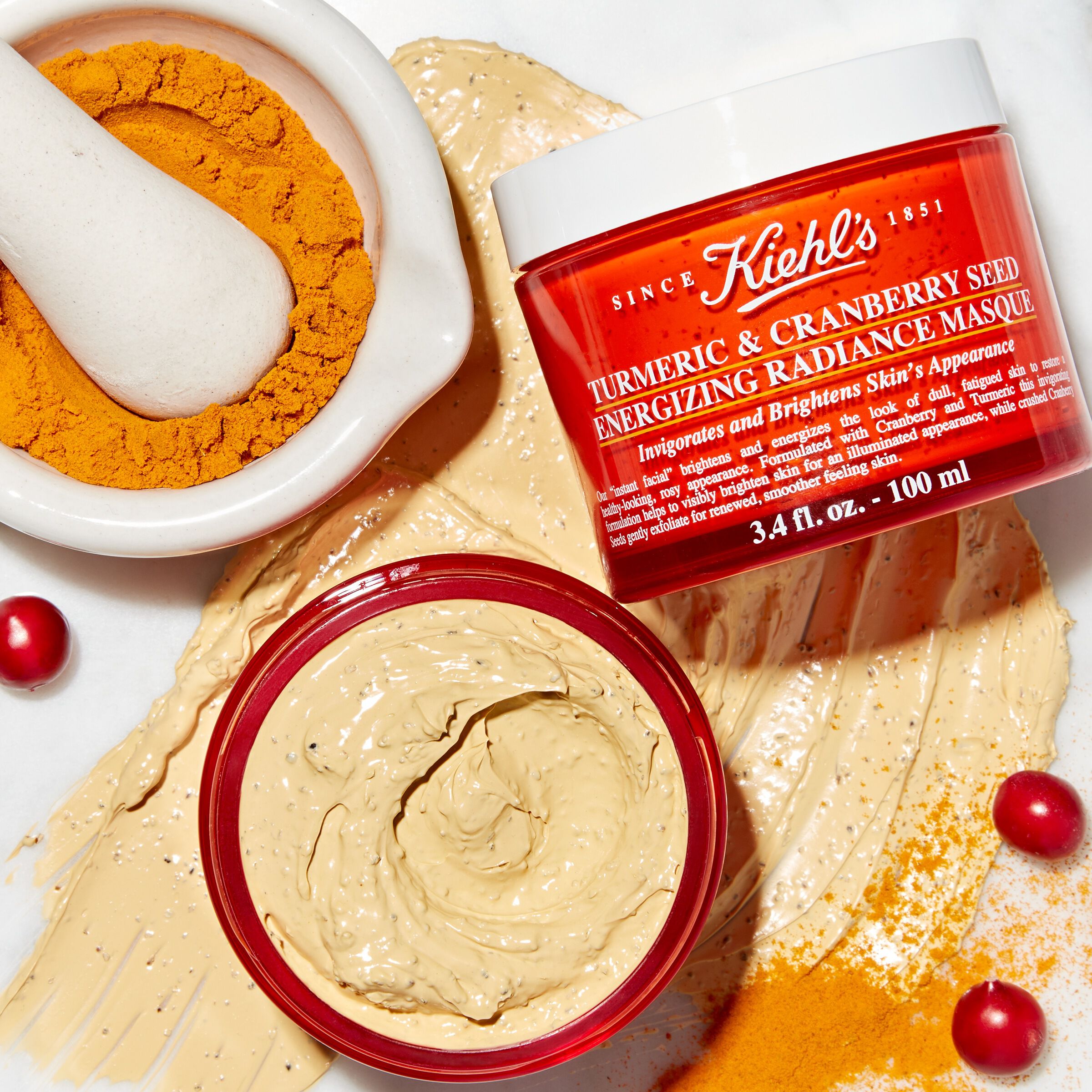 Turmeric & Cranberry Seed Energizing Radiance Mask - Energetyzująca maseczka rozjaśniająca