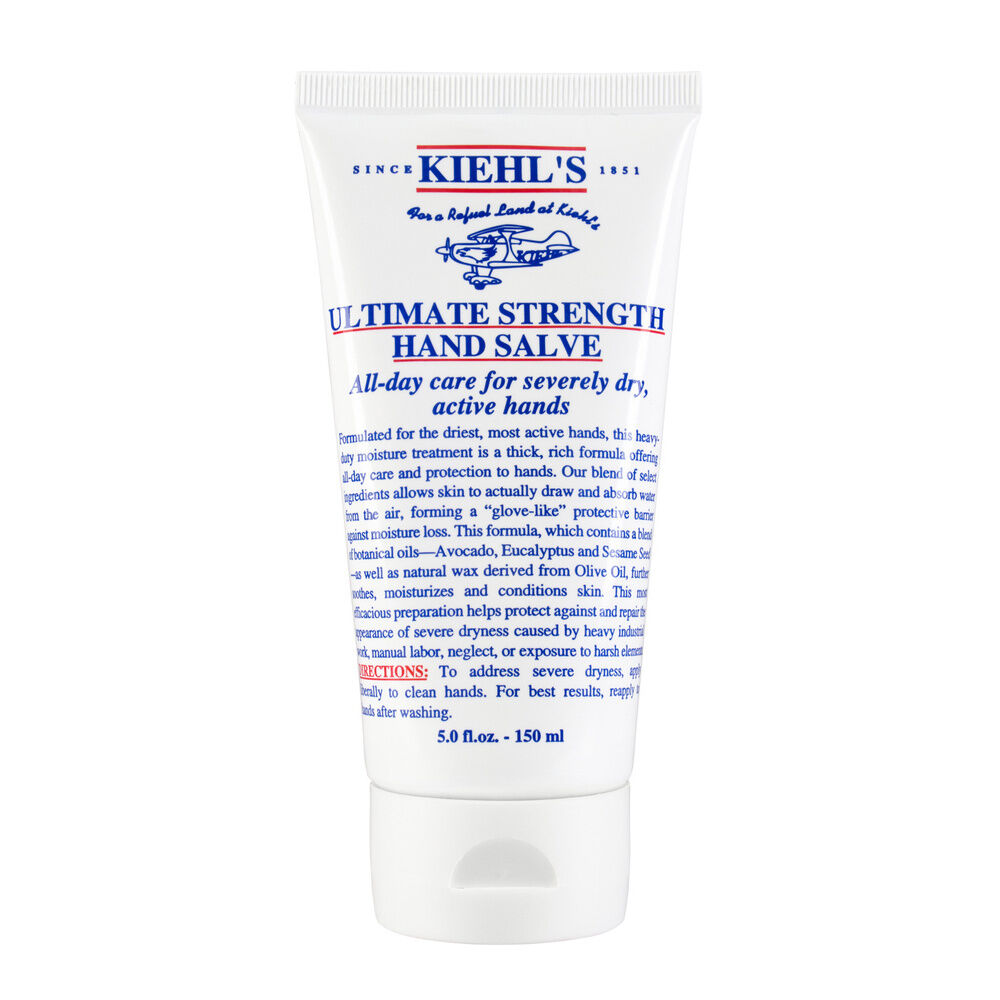 Kiehl's Ultimate Strength Hand Salve krem nawilżający do rąk do wszystkich rodzajów skóry, też wrażliwej 150 ml można nabyć na stronie Kiehls.pl