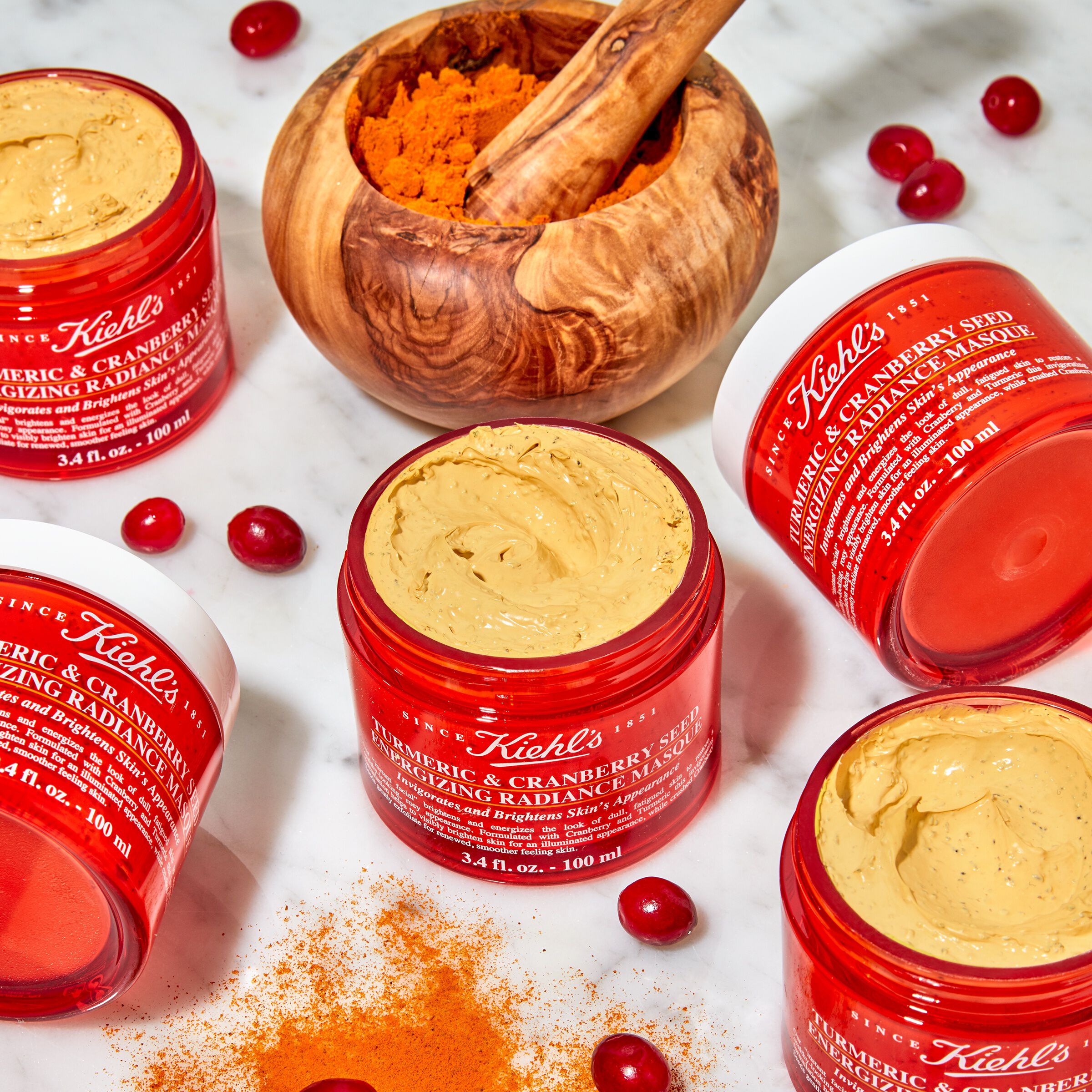 Turmeric & Cranberry Seed Energizing Radiance Mask - Energetyzująca maseczka rozjaśniająca