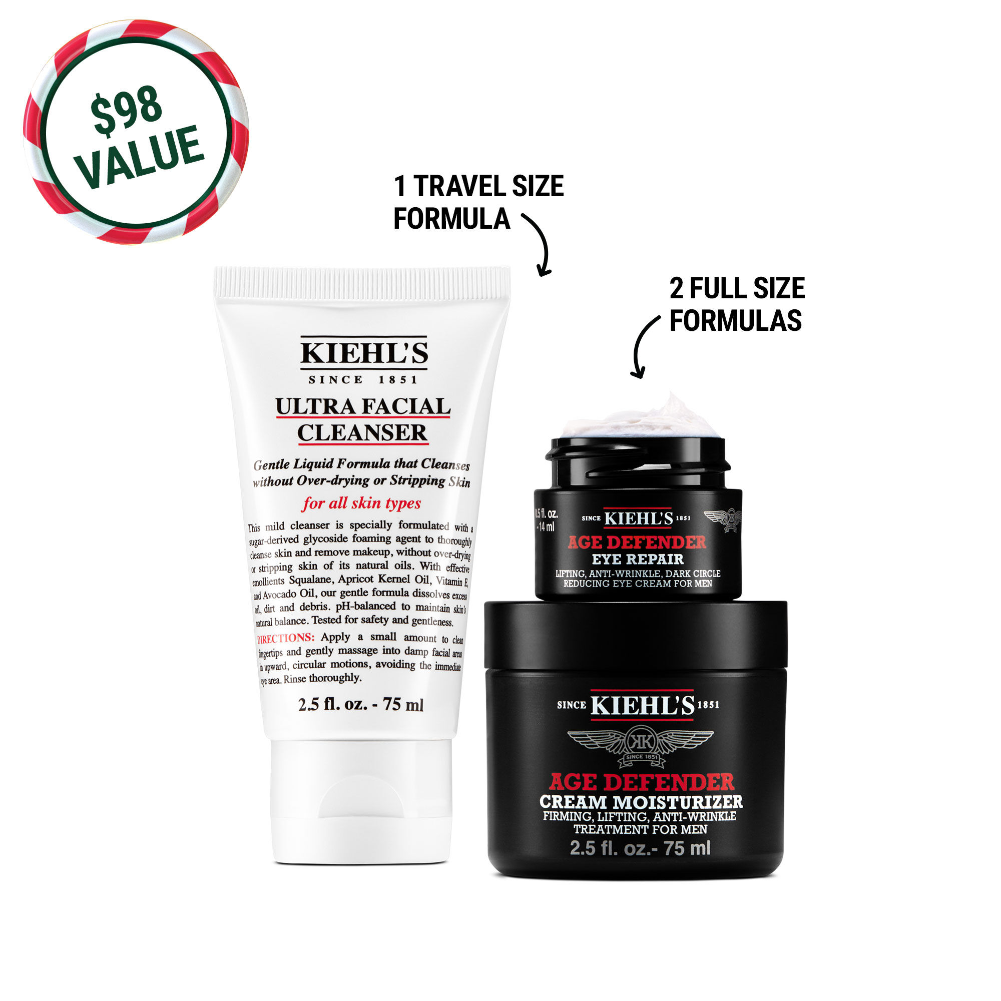 Men’s Ultimate Age Fighters Gift Set - Przeciwstarzeniowy zestaw dla mężczyzn