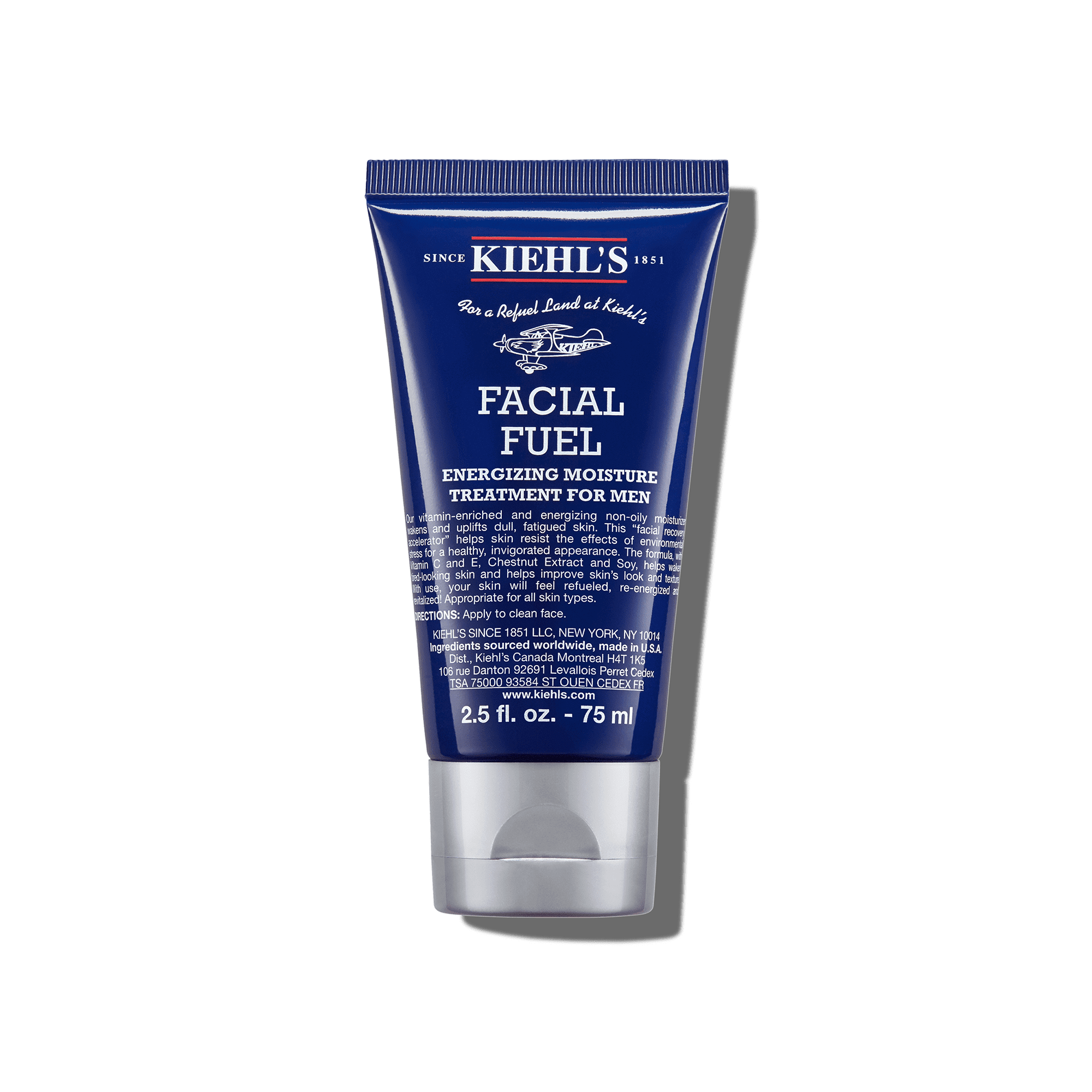 【新品】KIEHL'S FACIAL FUEL 125ml 2個セット Facial Fuel Energizing — Krem nawilżający dla mężczyzn — Kiehl's