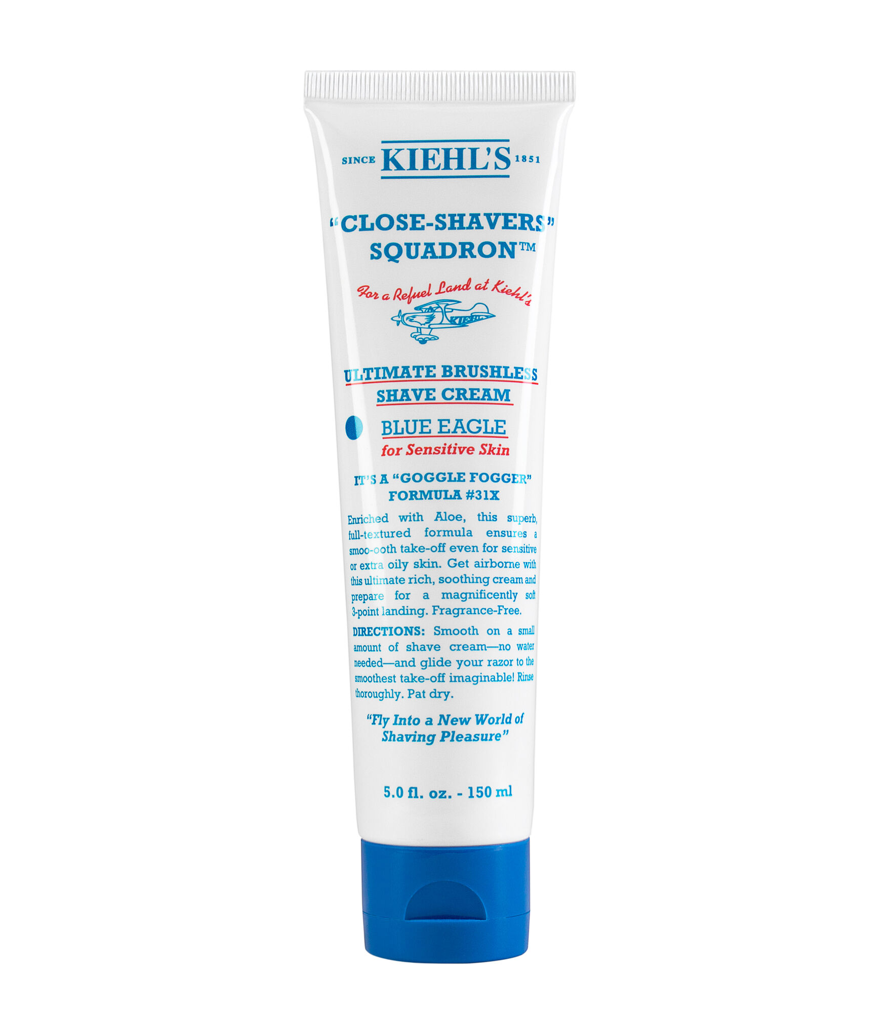 Ultimate Brushless Shave Cream Blue Eagle - Krem do golenia dla skory wrażliwej