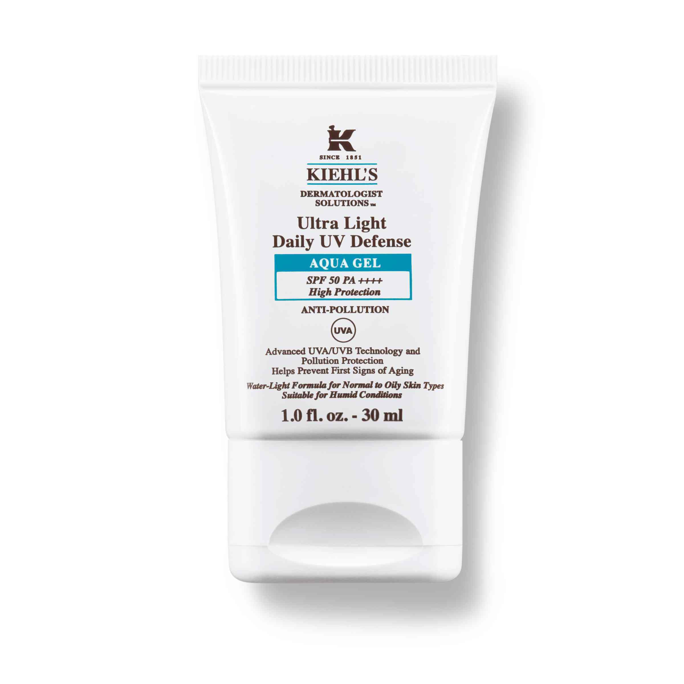 Kiehl's Ultra Light UV Defence Aqua Żel do opalania 30 ml