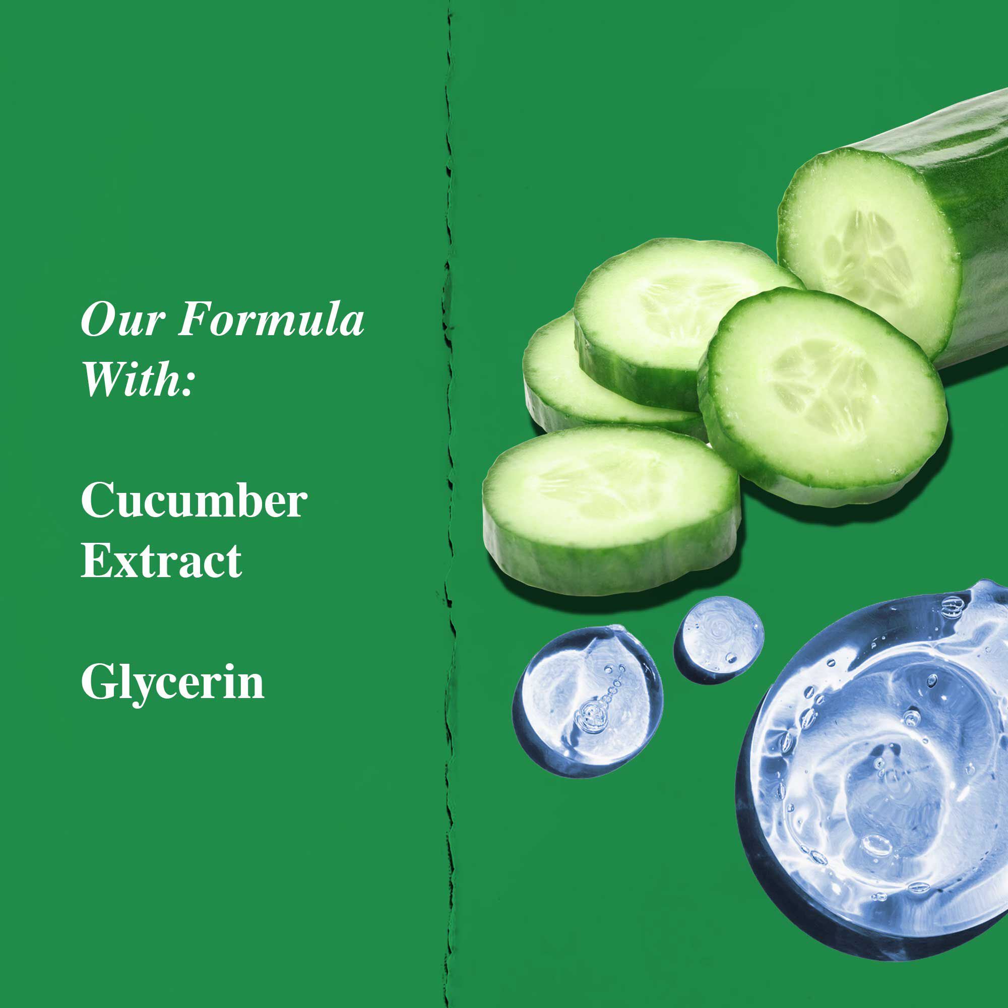 Cucumber Herbal Conditioning Cleanser - Delikatny żel myjący do twarzy