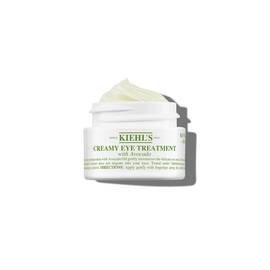 Zdjęcie otwartego słoiczka Kiehl's Creamy Eye Treatment with Avocado