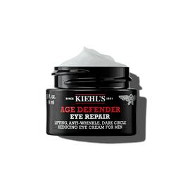 14 ml słoiczek kremu pod oczy Kiehl's Age Defender o puszystej konsystencji na białym tle.