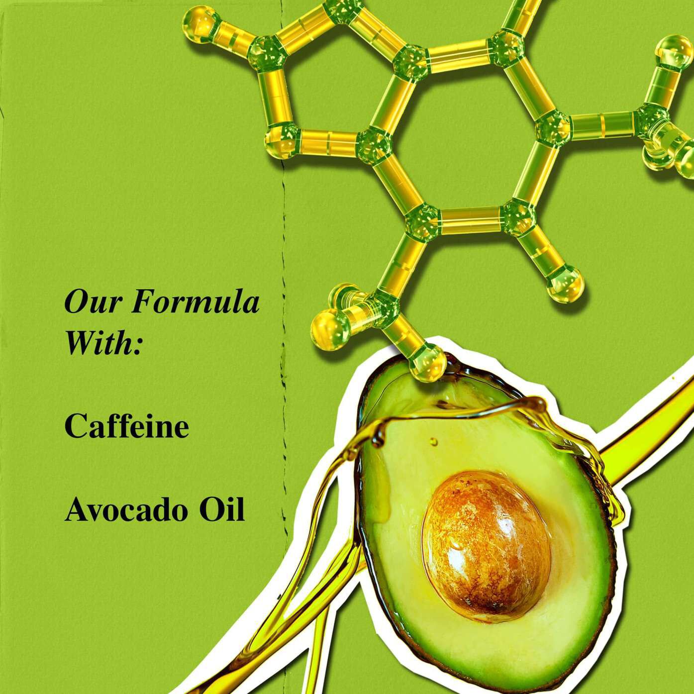 Składniki Kiehl's Creamy Eye Treatment with Avocado – kofeina, olej z awokado