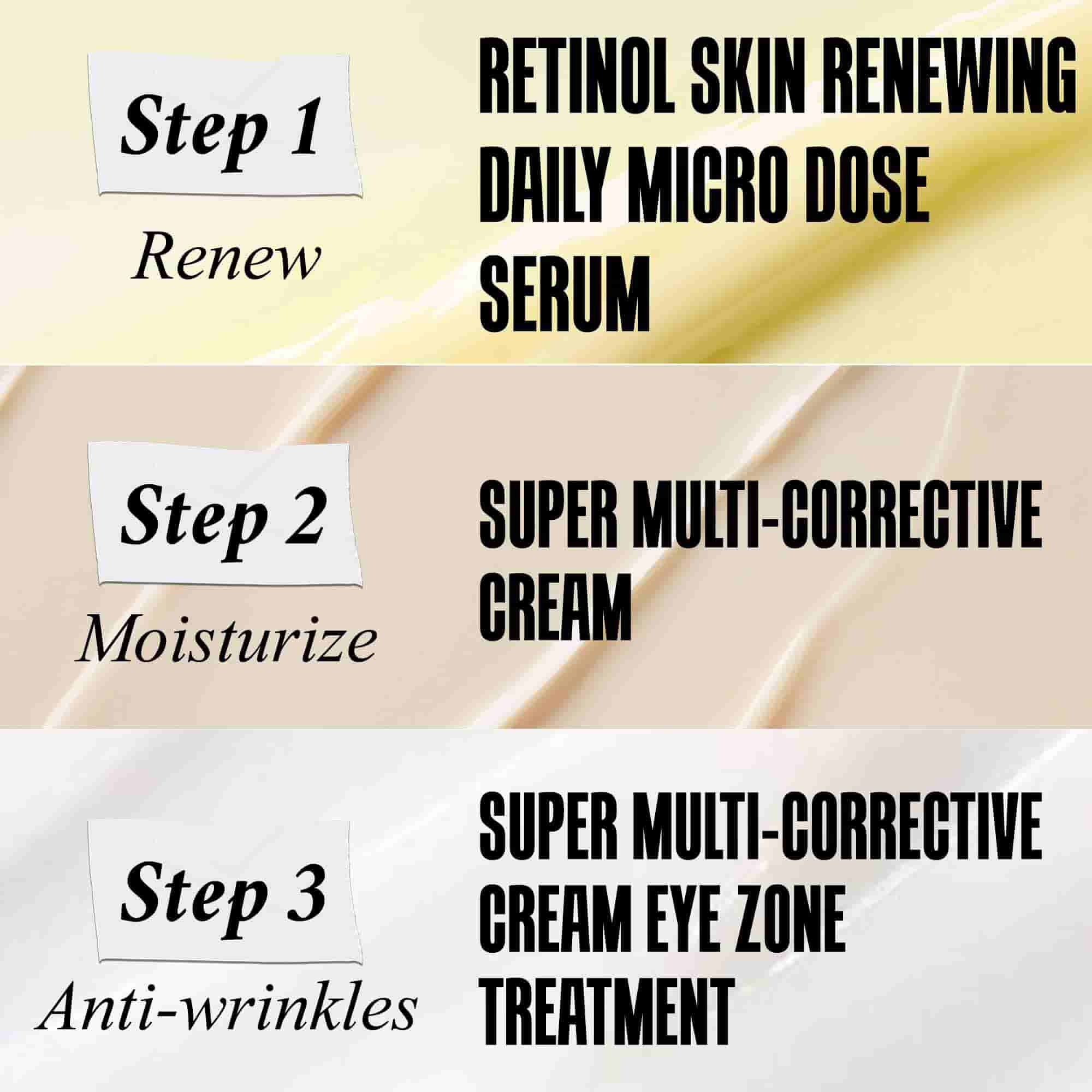 Super Multi-Corrective Skincare Trio - Zestaw pielęgnacji przeciwstarzeniowej