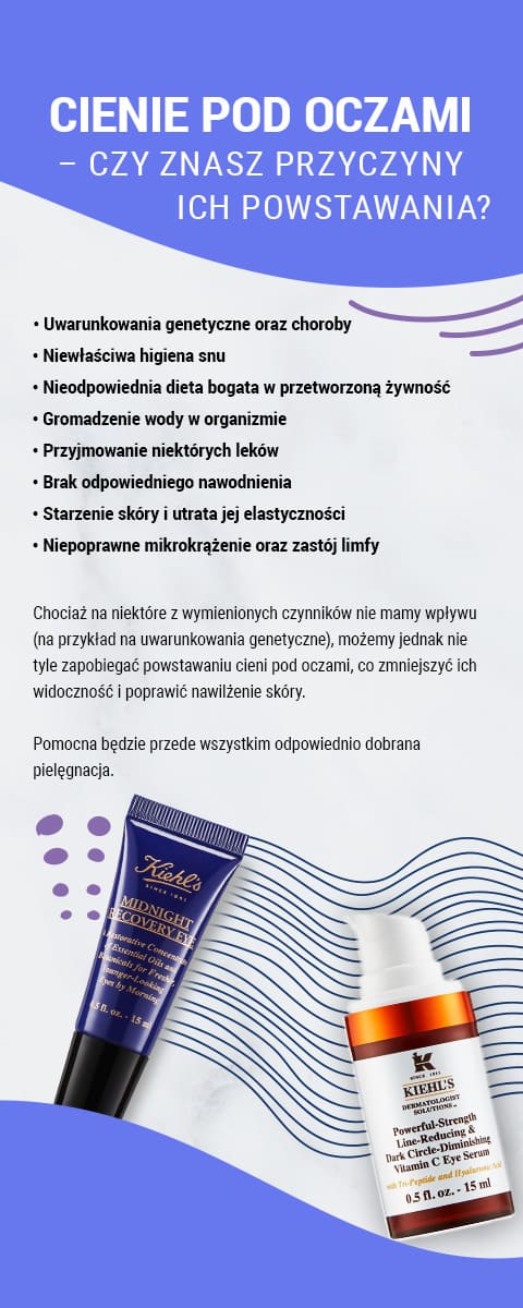 Cienie pod oczami - czy znasz przyczyny ich powstawania?