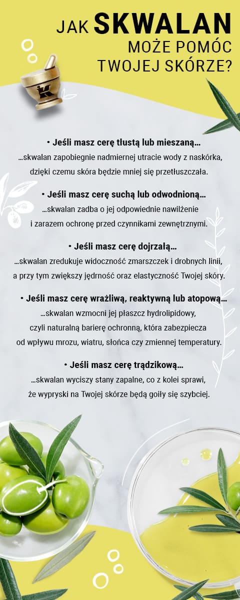 jak skwalan może pomóc twojej skórze?
