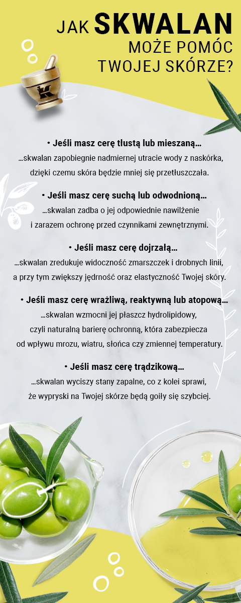 jak skwalan może pomóc twojej skórze?